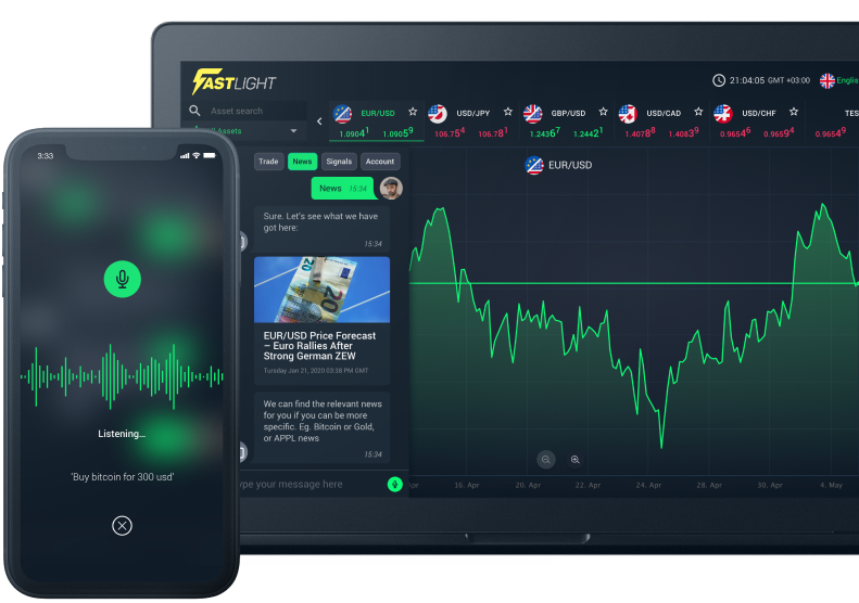 FastLight FX Trading Platform Cryptocurrency Trading
